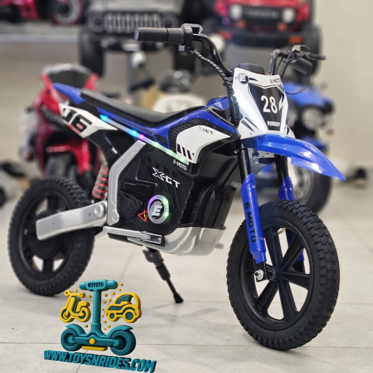 Super Electric Kids Dirt Bike Available at TOYS N RIDES Pakistan