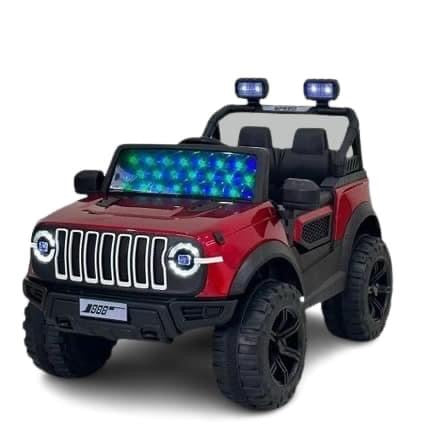 Wrangler kids electric jeep with seat belt and swing system
