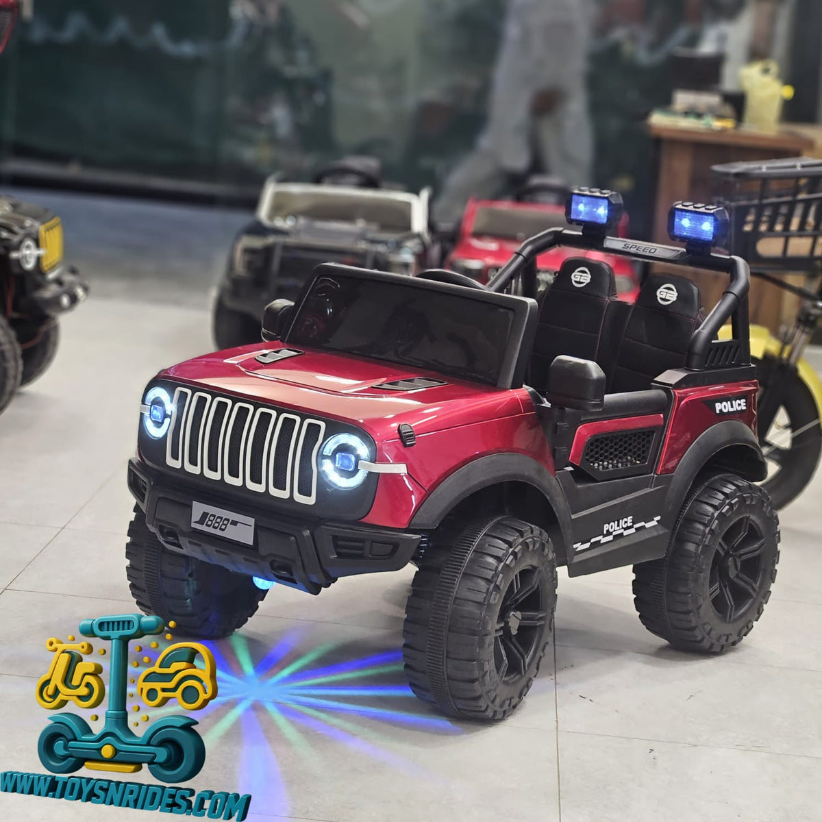 Wrangler shape kids electric jeep with remote control